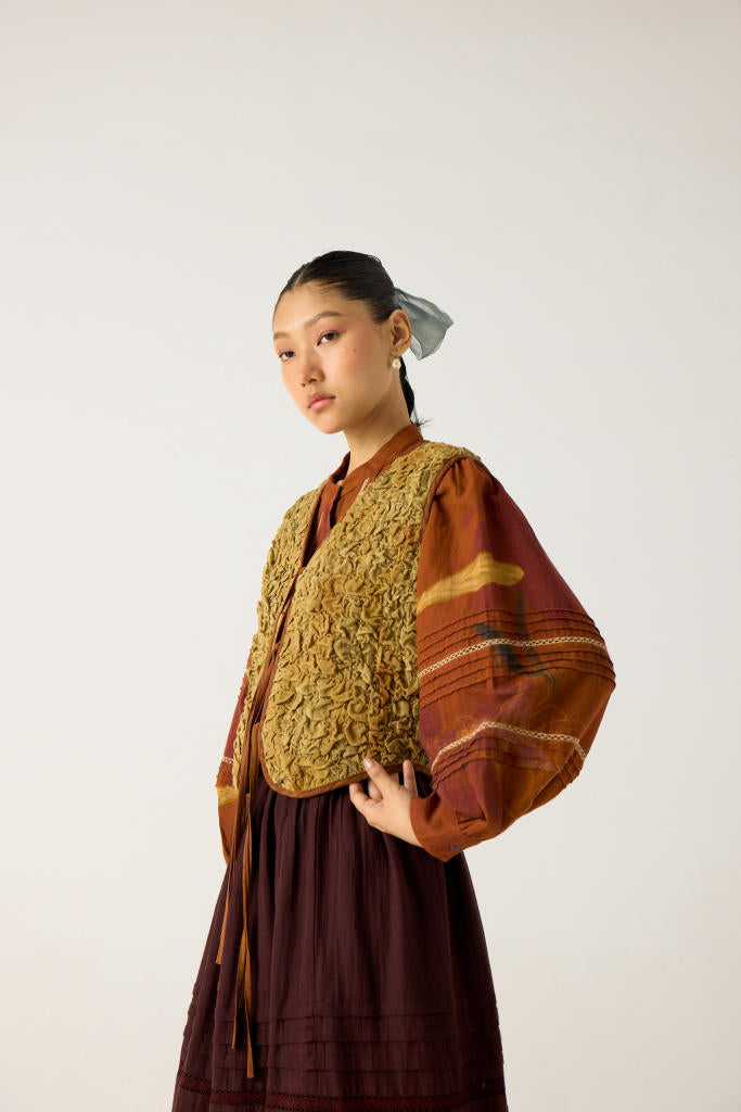 JANET GILLET-SCALE PRINT cotton by CORD in multi for women in Singapore