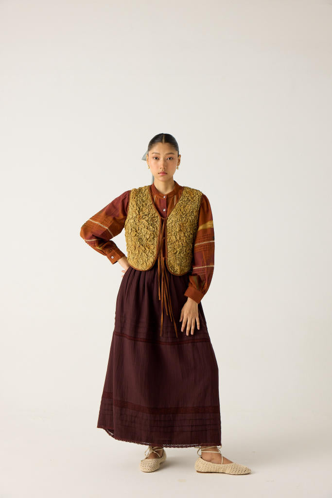 JANET GILLET-SCALE PRINT cotton by CORD in multi for women in Singapore