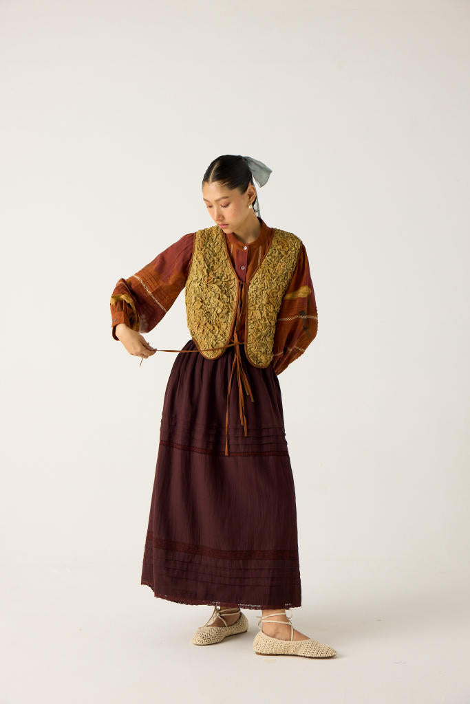 JANET GILLET-SCALE PRINT cotton by CORD in multi for women in Singapore