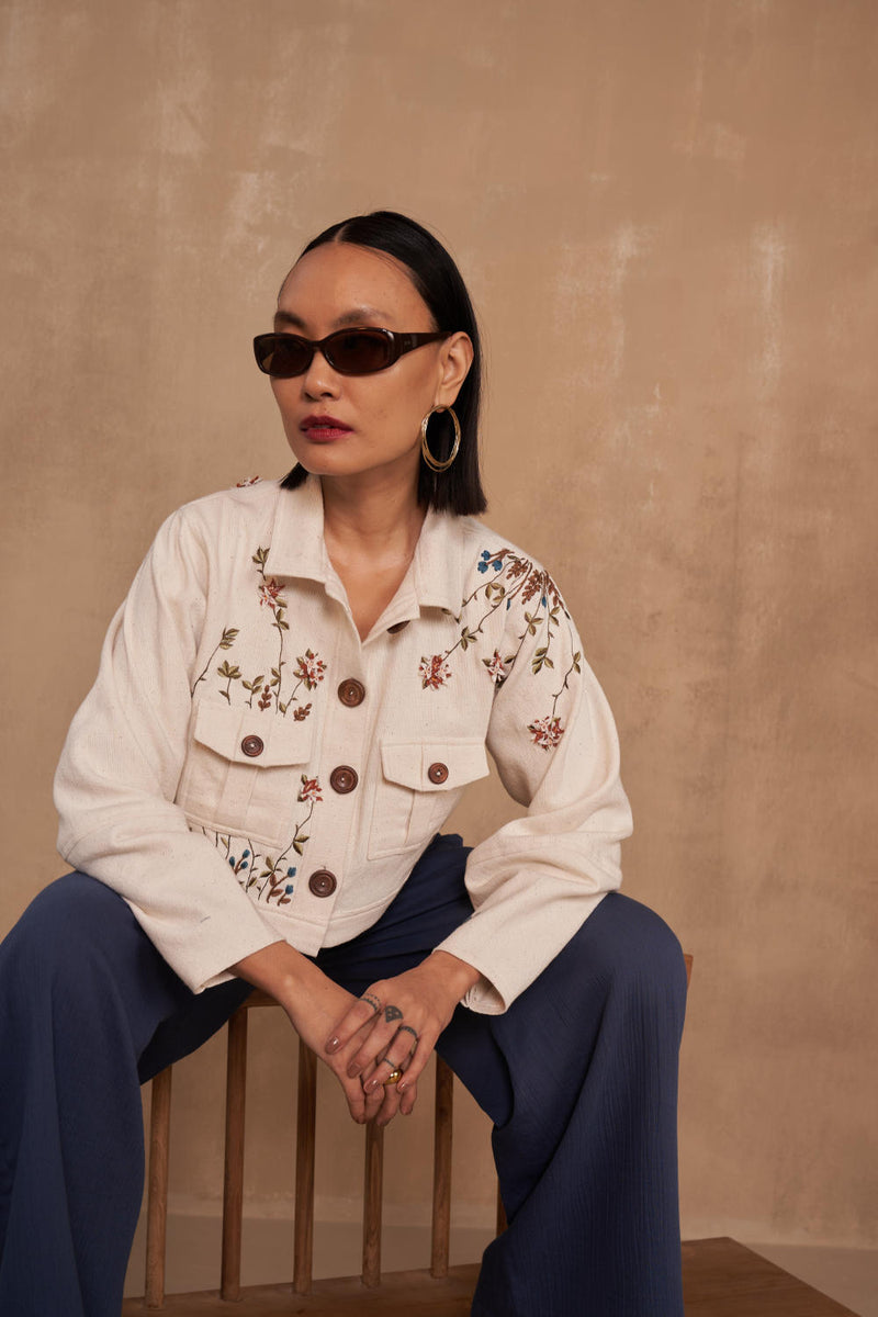 Journey Oasis Handwoven Organic Cotton Jacket