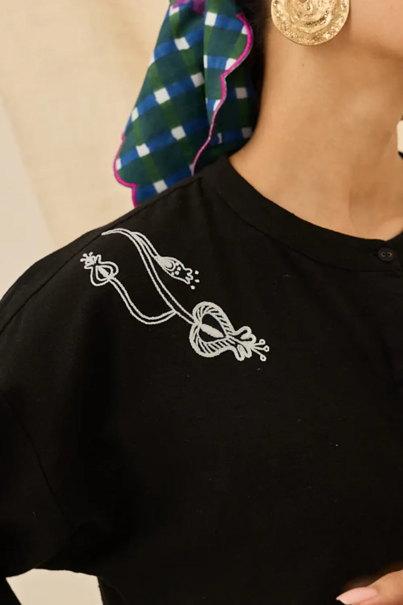 Jugnu Handloom Kurta Dress cotton by JodiLife for women in Singapore
