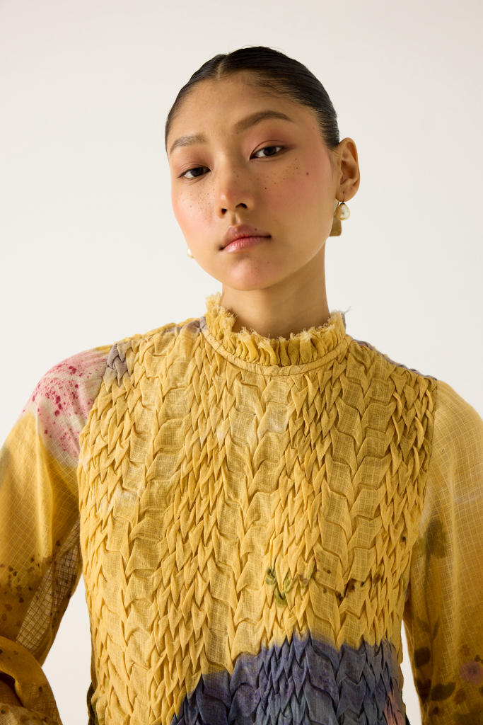 JUNE DRESS-WALLFLOWER cotton by CORD in multi for women in Singapore