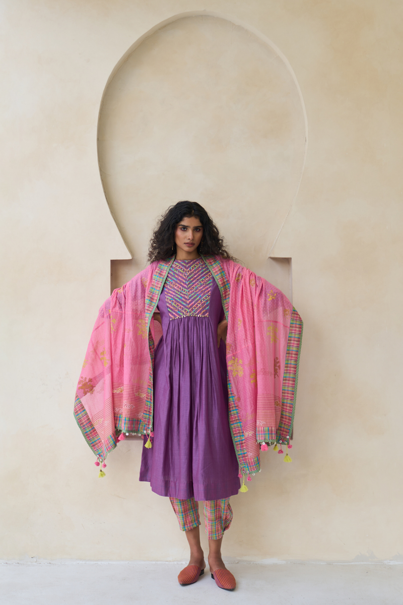 Kathy Set cotton by SWATTI KAPOOR in multi color for women in Singapore