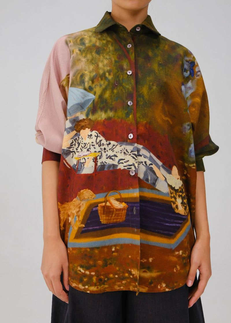 KIERA SHIRT-Lakeside rayon by CORD for women in Singapore