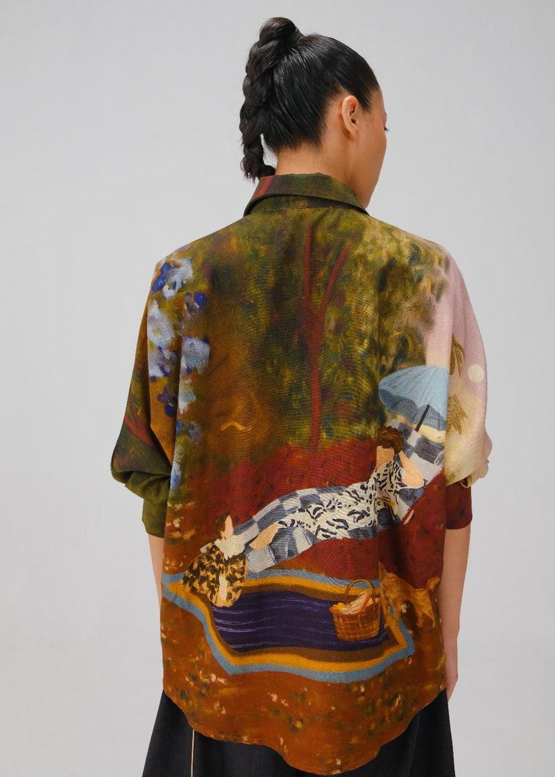 KIERA SHIRT-Lakeside rayon by CORD for women in Singapore