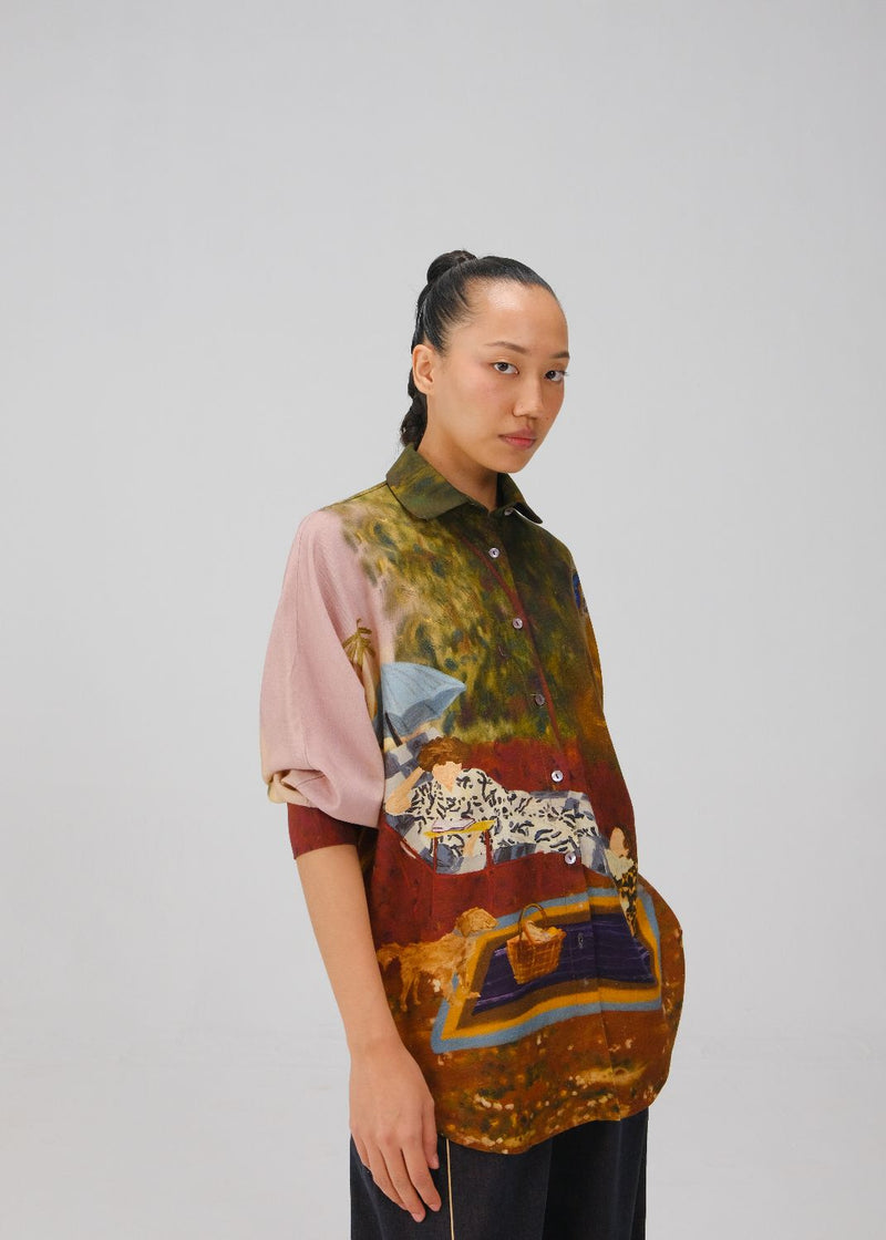 KIERA SHIRT-Lakeside rayon by CORD for women in Singapore