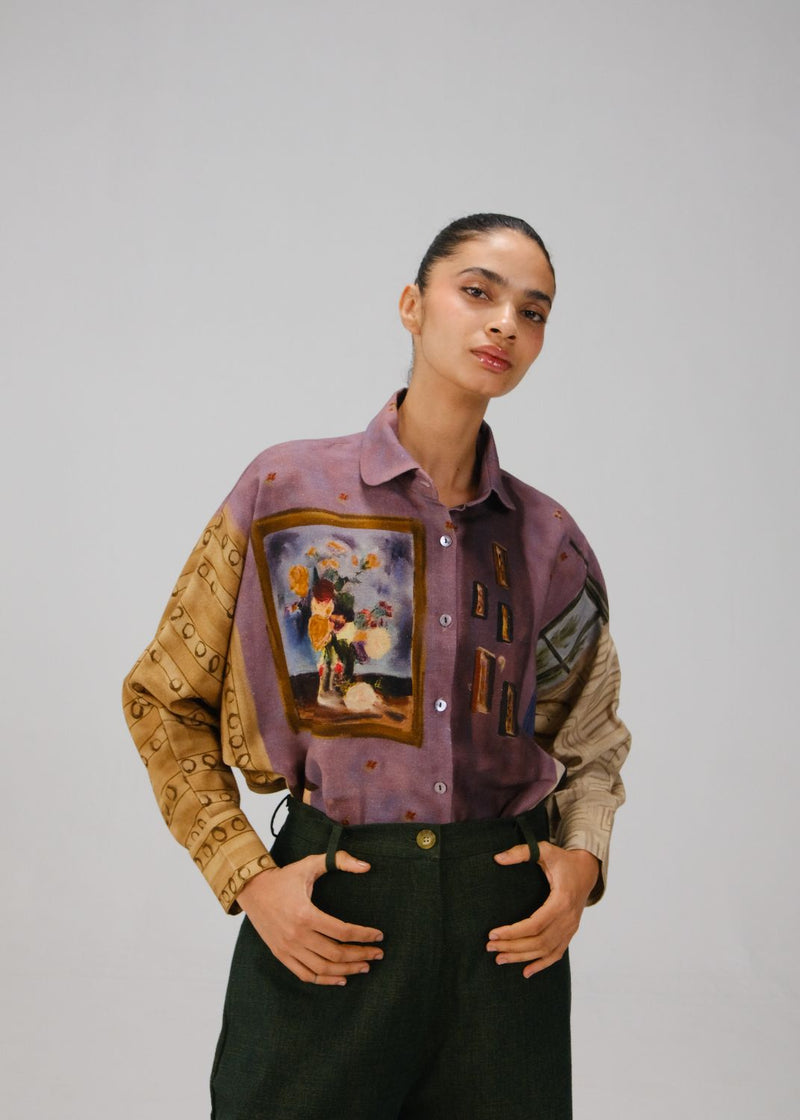 KIERA SHIRT-Living Room rayon by CORD for women in Singapore