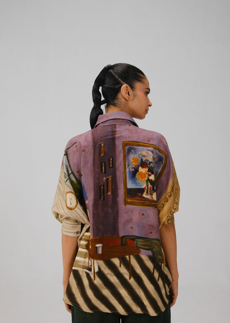 KIERA SHIRT-Living Room rayon by CORD for women in Singapore