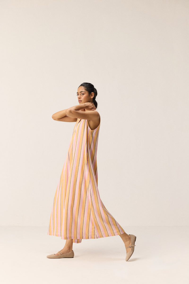 Mango Trail Jumpsuit mul by Khara Kapas in multi for women in Singapore