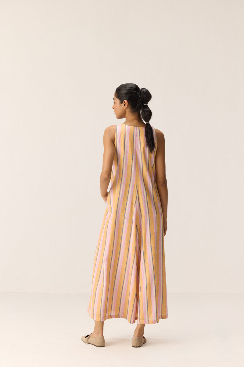 Mango Trail Jumpsuit mul by Khara Kapas in multi for women in Singapore