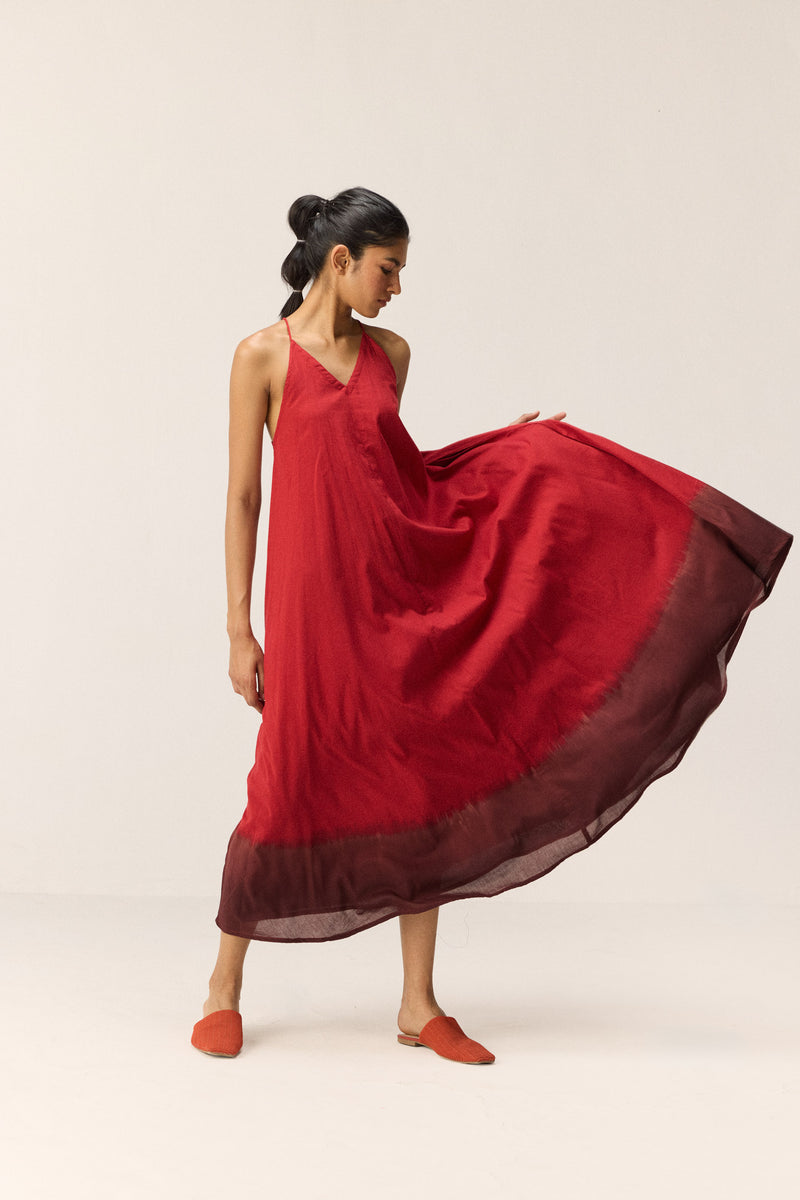 Rosewood Dress cotton by Khara Kapas in multi for women in Singapore