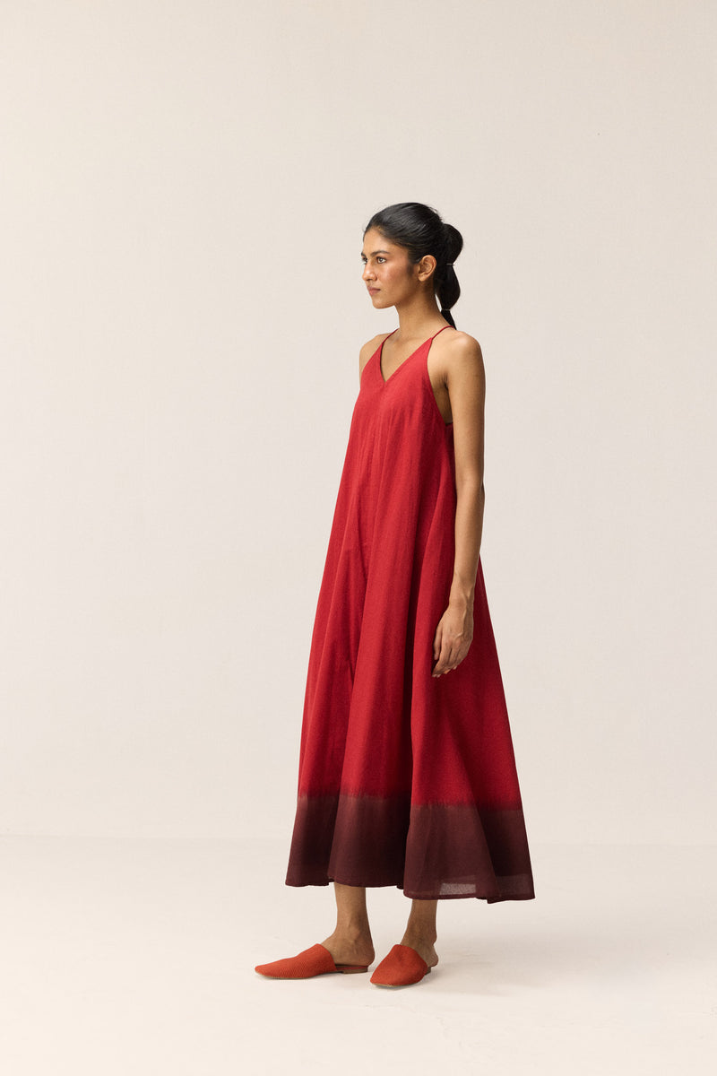 Rosewood Dress cotton by Khara Kapas in multi for women in Singapore