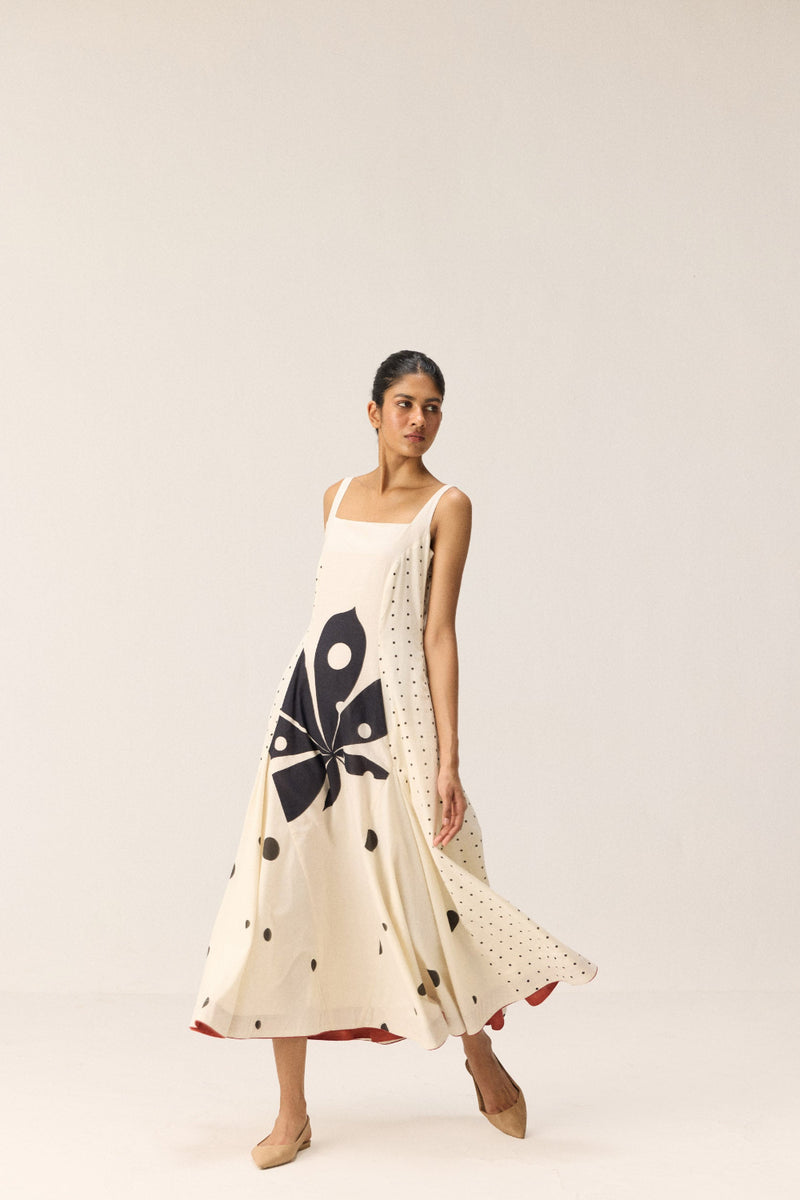 Eira Dress cotton by Khara Kapas in multi for women in Singapore