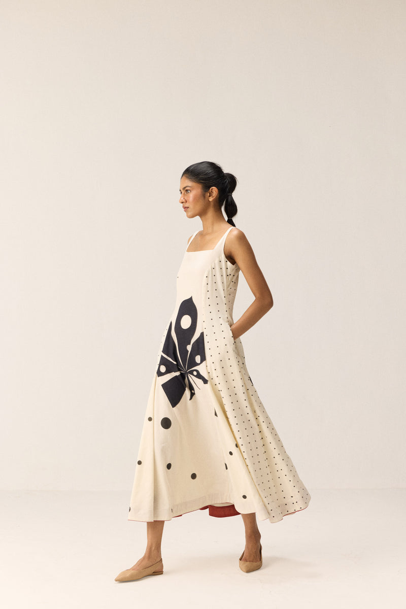 Eira Dress cotton by Khara Kapas in multi for women in Singapore