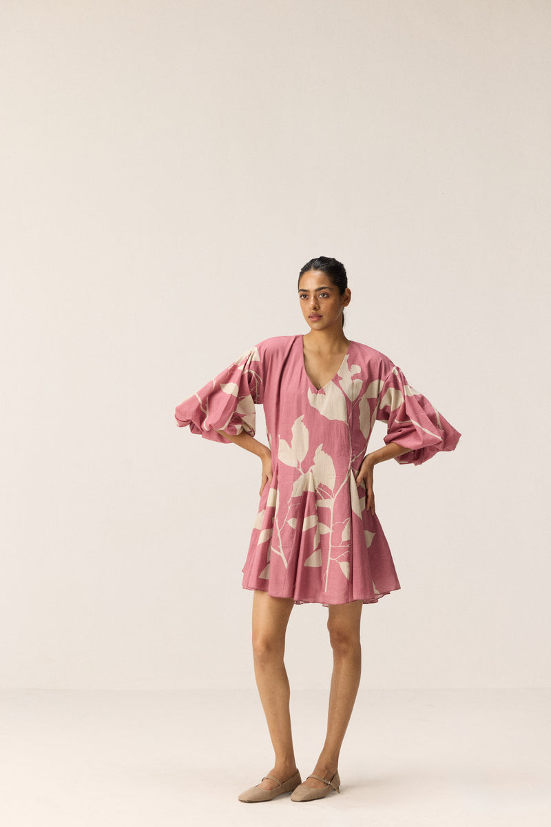 Lovespell Dress cotton by Khara Kapas in pink for women in Singapore