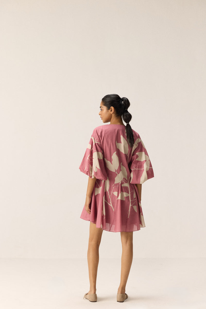 Lovespell Dress cotton by Khara Kapas in pink for women in Singapore