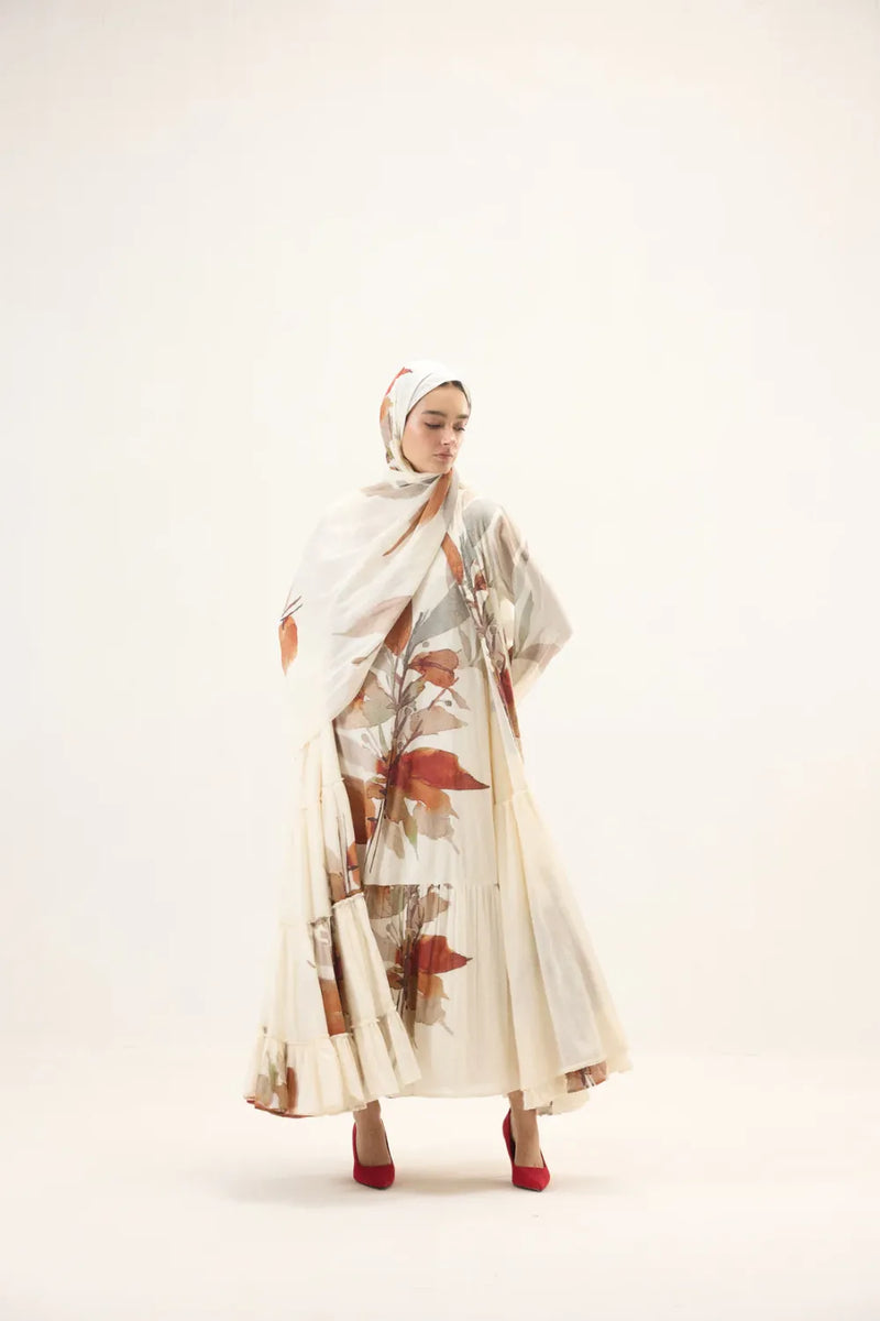 Eirene set mulmul by Khara Kapas in white for women in Singapore