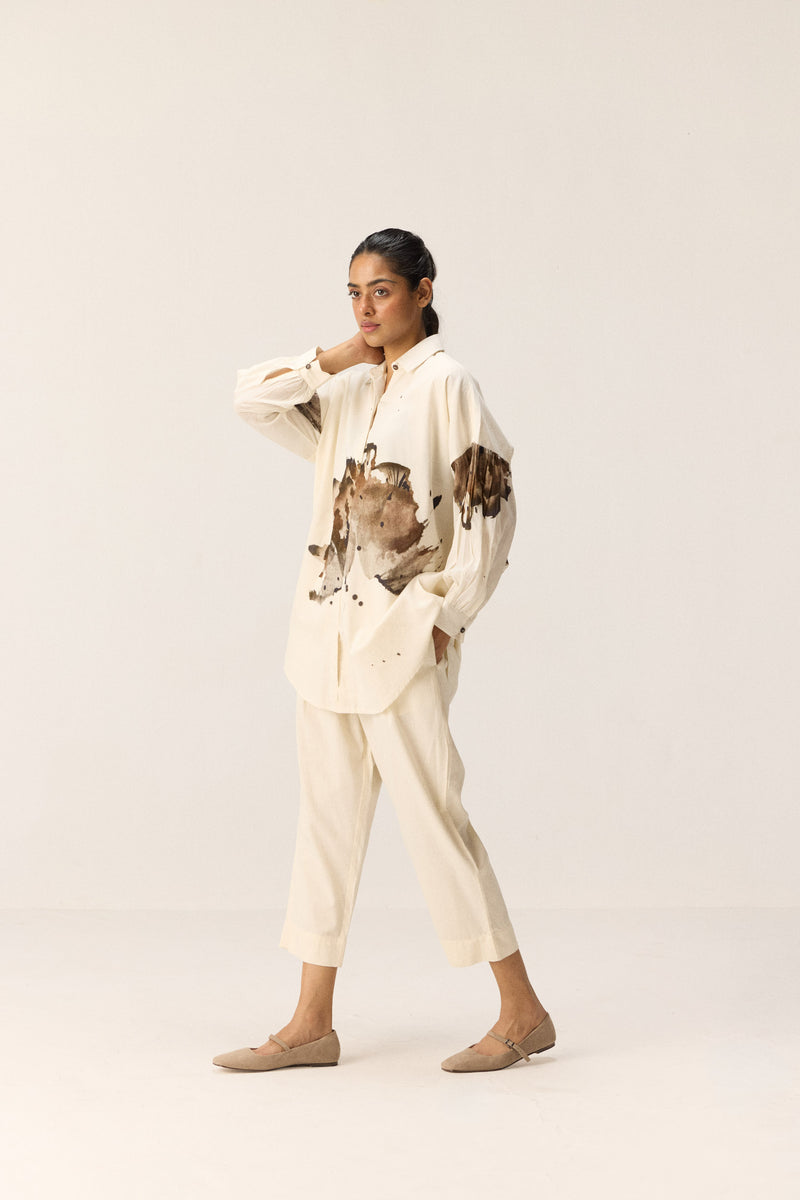 Sunpetal Set cotton by Khara Kapas in white for women in Singapore