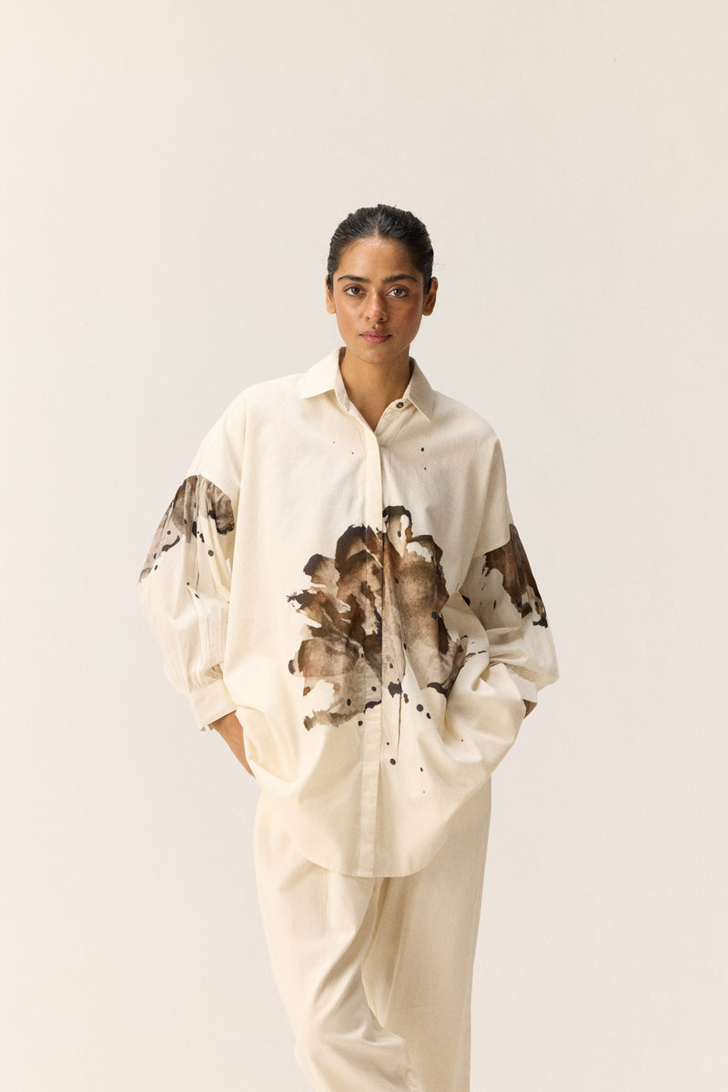 Sunpetal Set cotton by Khara Kapas in white for women in Singapore