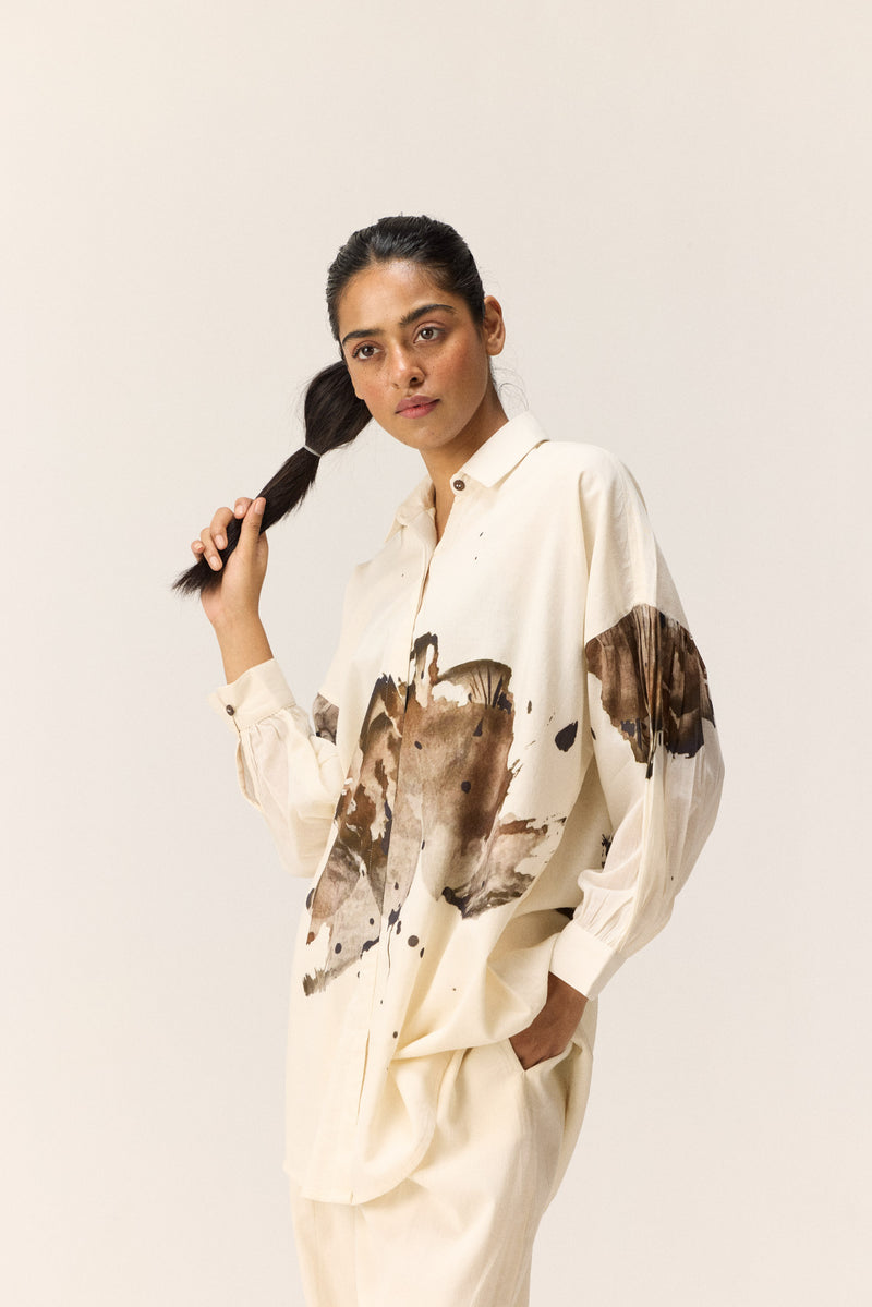 Sunpetal Set cotton by Khara Kapas in white for women in Singapore