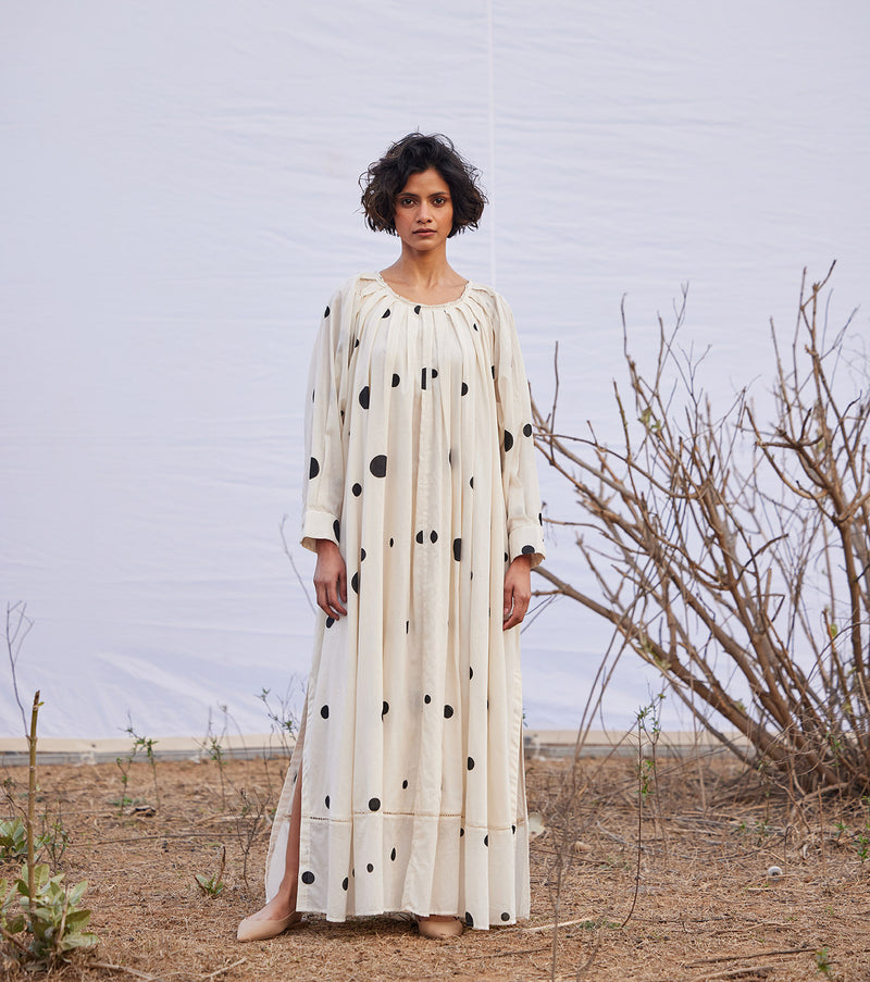 Luna Lilly cotton by Khara Kapas in white for women in Singapore