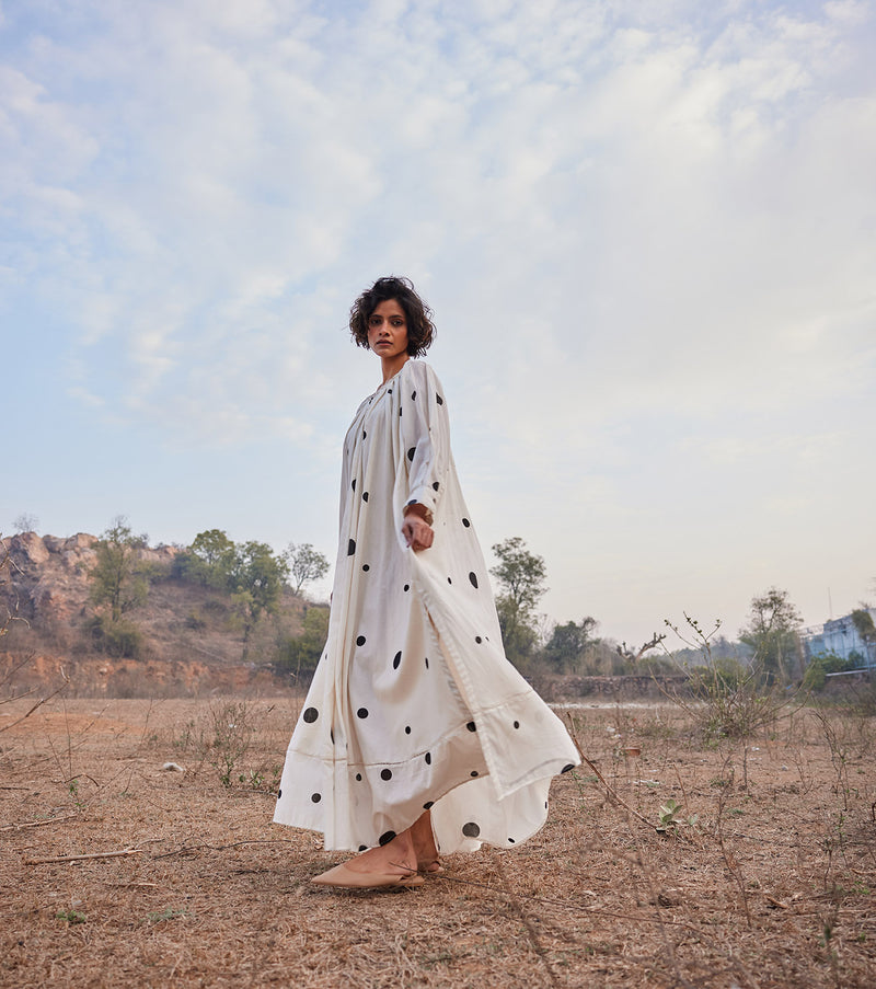 Luna Lilly cotton by Khara Kapas in white for women in Singapore