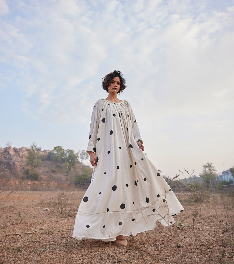 Luna Lilly cotton by Khara Kapas in white for women in Singapore