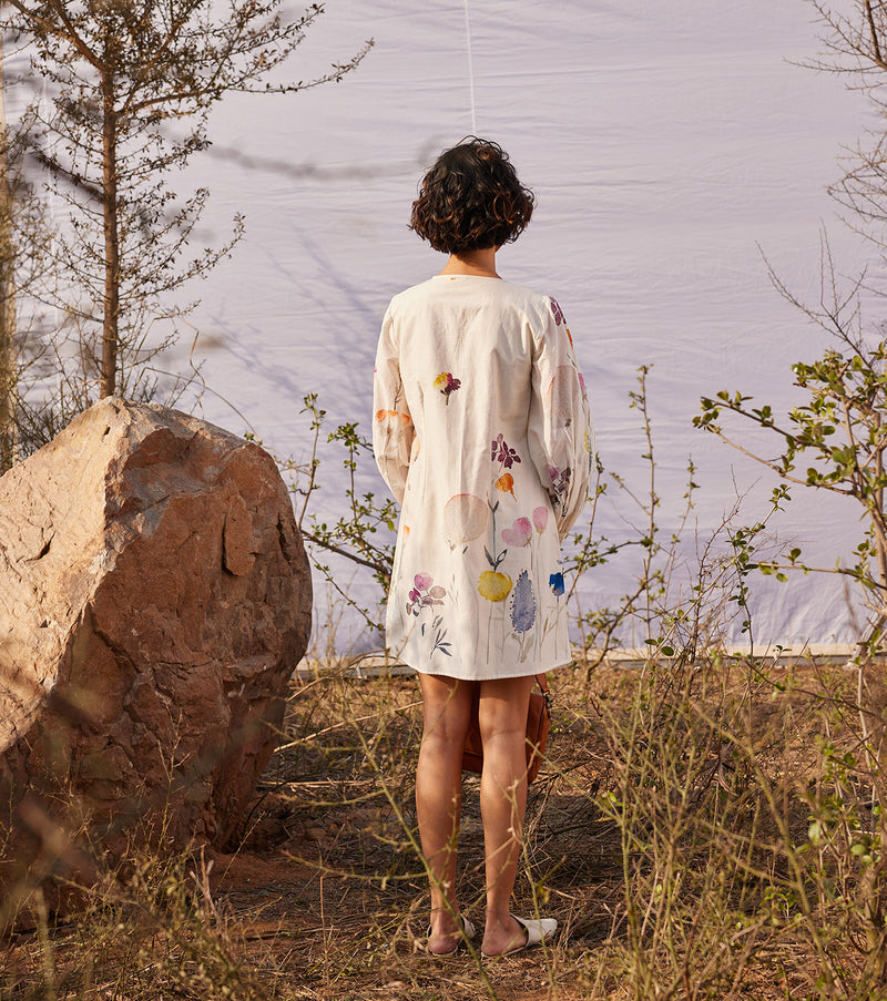 Aam panna cotton by Khara Kapas in white for women in Singapore