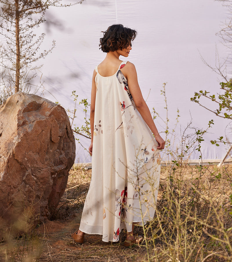Wisteria cotton by Khara Kapas in white for women in Singapore