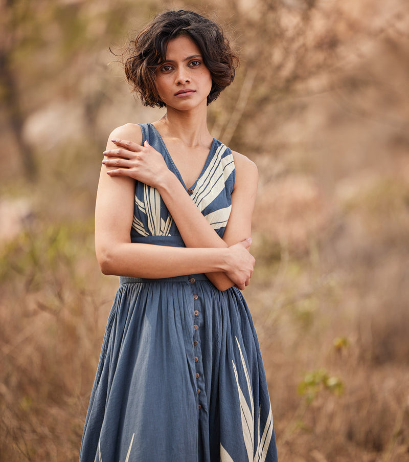 Dove grey by Khara Kapas in grey for women in Singapore