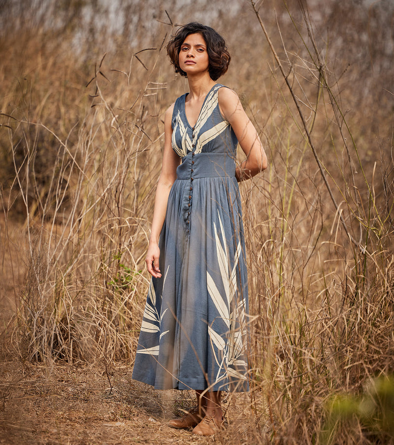 Dove grey by Khara Kapas in grey for women in Singapore