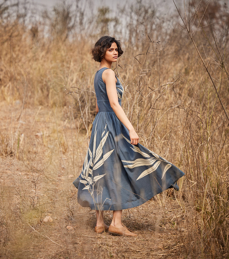 Dove grey by Khara Kapas in grey for women in Singapore