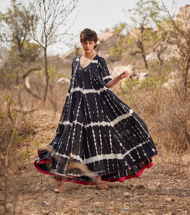 Kala Shahad cotton by Khara Kapas in black for women in Singapore