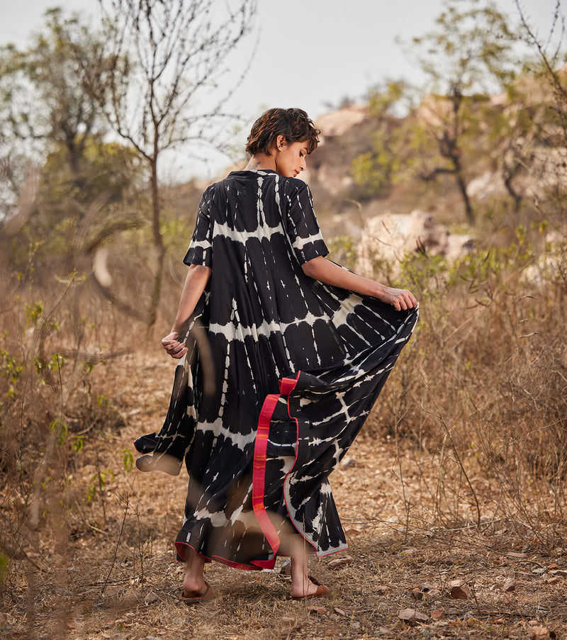 Kala Shahad cotton by Khara Kapas in black for women in Singapore