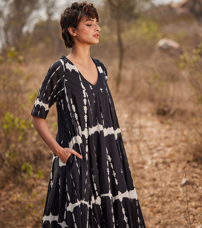 Kala Shahad cotton by Khara Kapas in black for women in Singapore