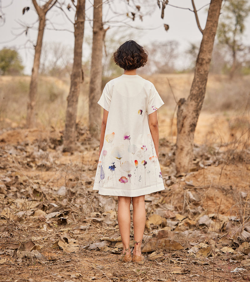 Hortensia cotton by Khara Kapas in white for women in Singapore