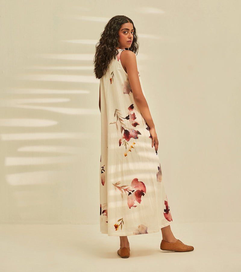 Teen Spirit Jumpsuit cotton by Khara Kapas in white for women in Singapore