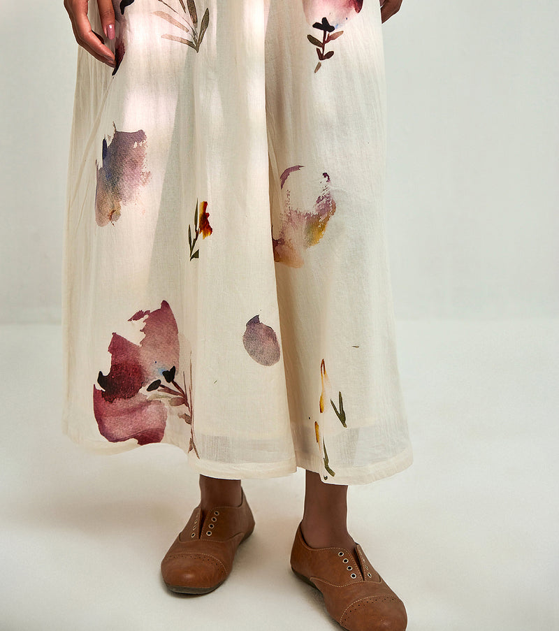 Teen Spirit Jumpsuit cotton by Khara Kapas in white for women in Singapore