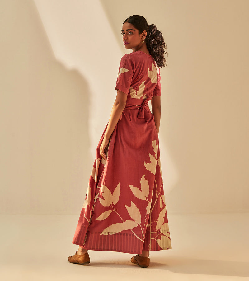 Tibet Dress cotton by Khara Kapas in pink for women in Singapore