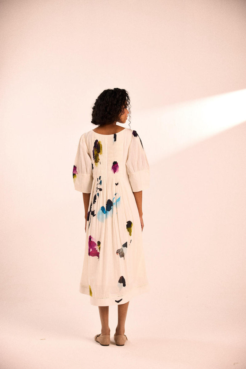 Alabaster dress by Khara Kapas in white for women in Singapore