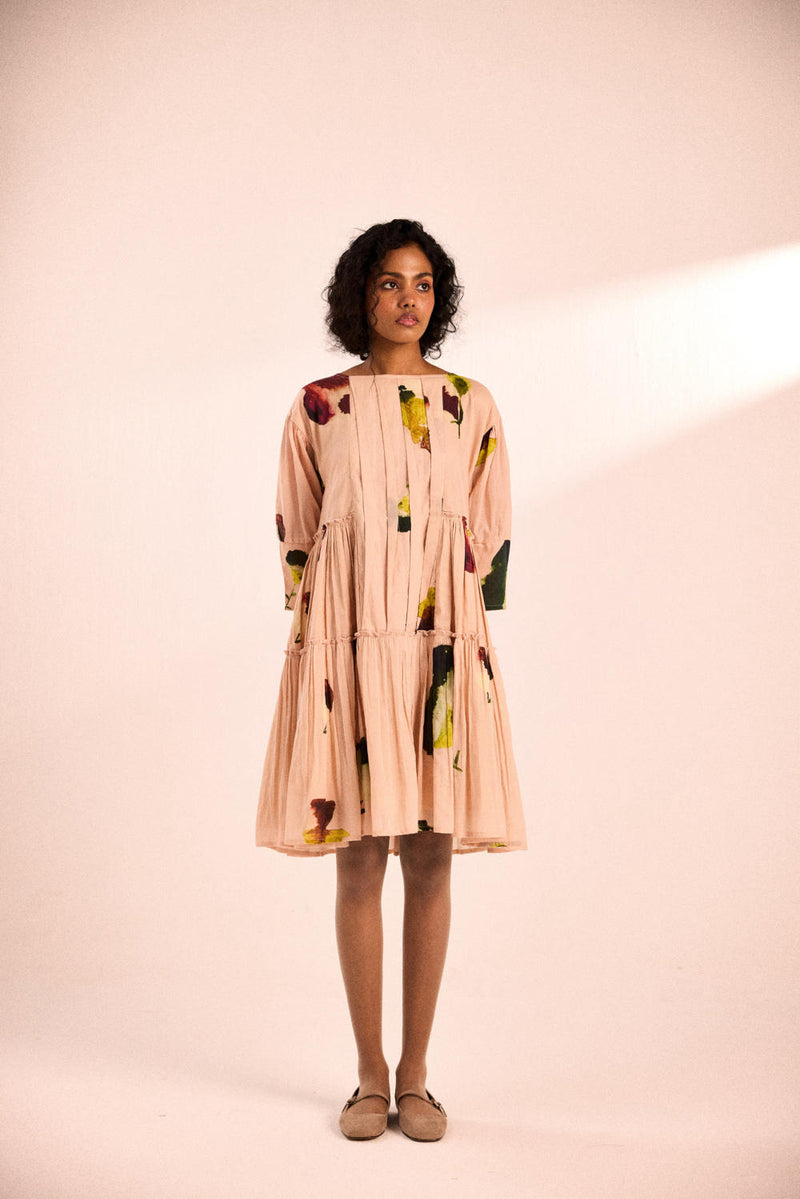 Blush flora by Khara Kapas in pink for women in Singapore