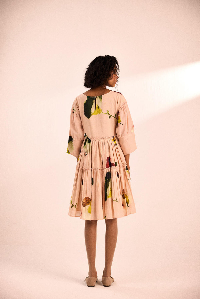 Blush flora by Khara Kapas in pink for women in Singapore