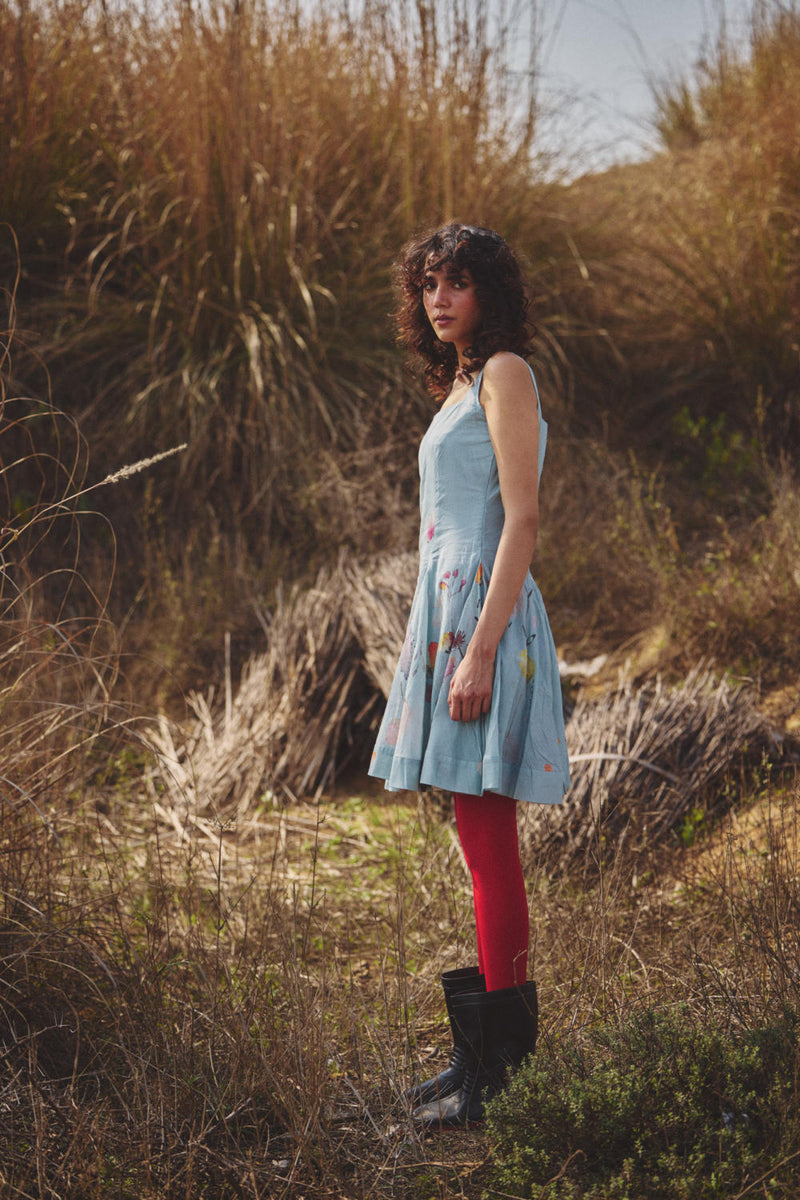 Wild and free by Khara Kapas in blue for women in Singapore