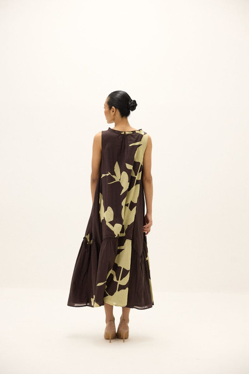 Bison Dress mul by Khara Kapas in multi for women in Singapore