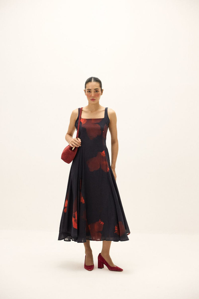 Isabel Dress mul by Khara Kapas in multi for women in Singapore
