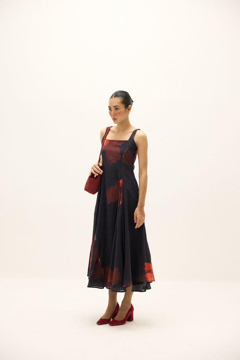 Isabel Dress mul by Khara Kapas in multi for women in Singapore