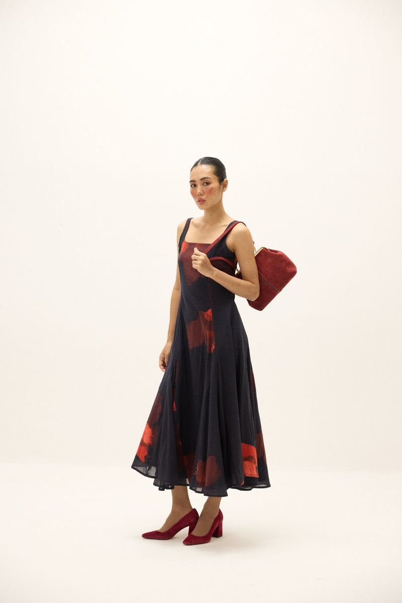 Isabel Dress mul by Khara Kapas in multi for women in Singapore