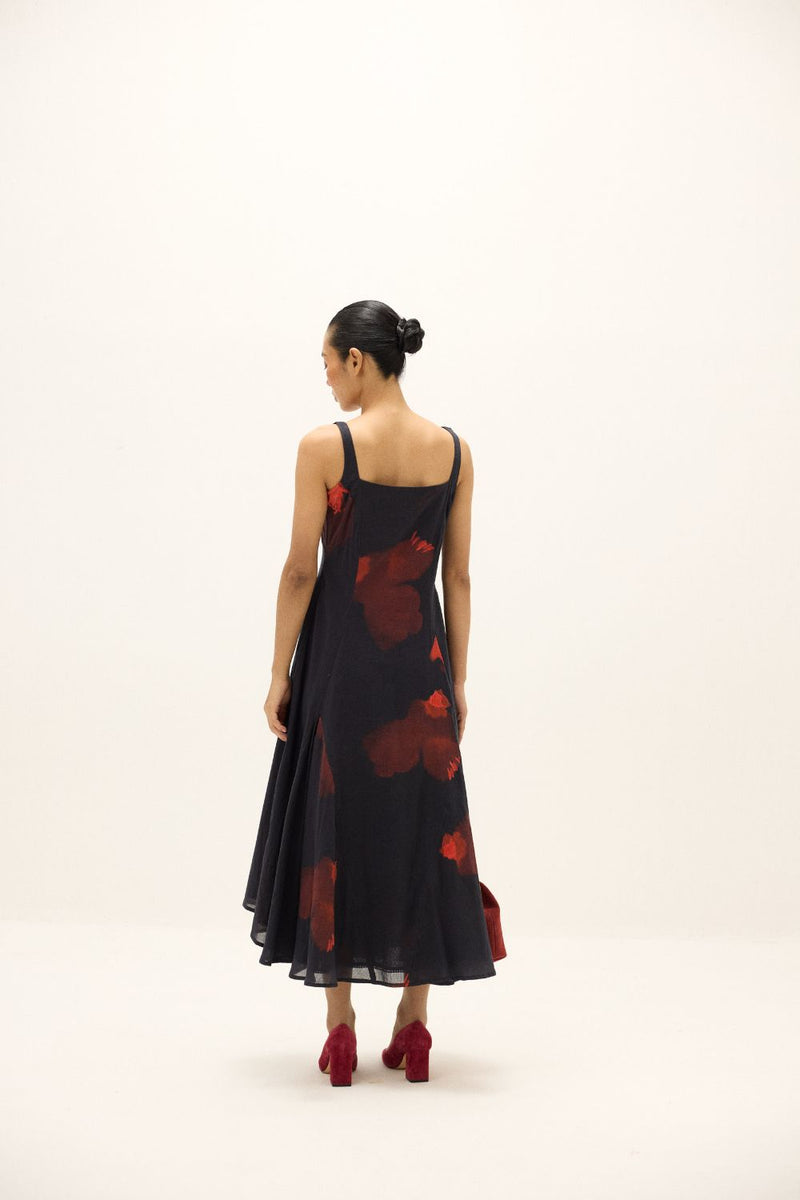 Isabel Dress mul by Khara Kapas in multi for women in Singapore