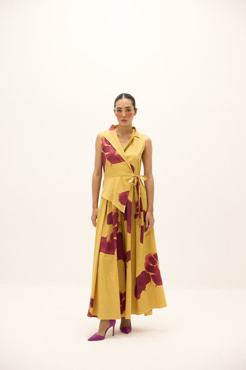 Como Jumpsuit poplin by Khara Kapas in multi for women in Singapore