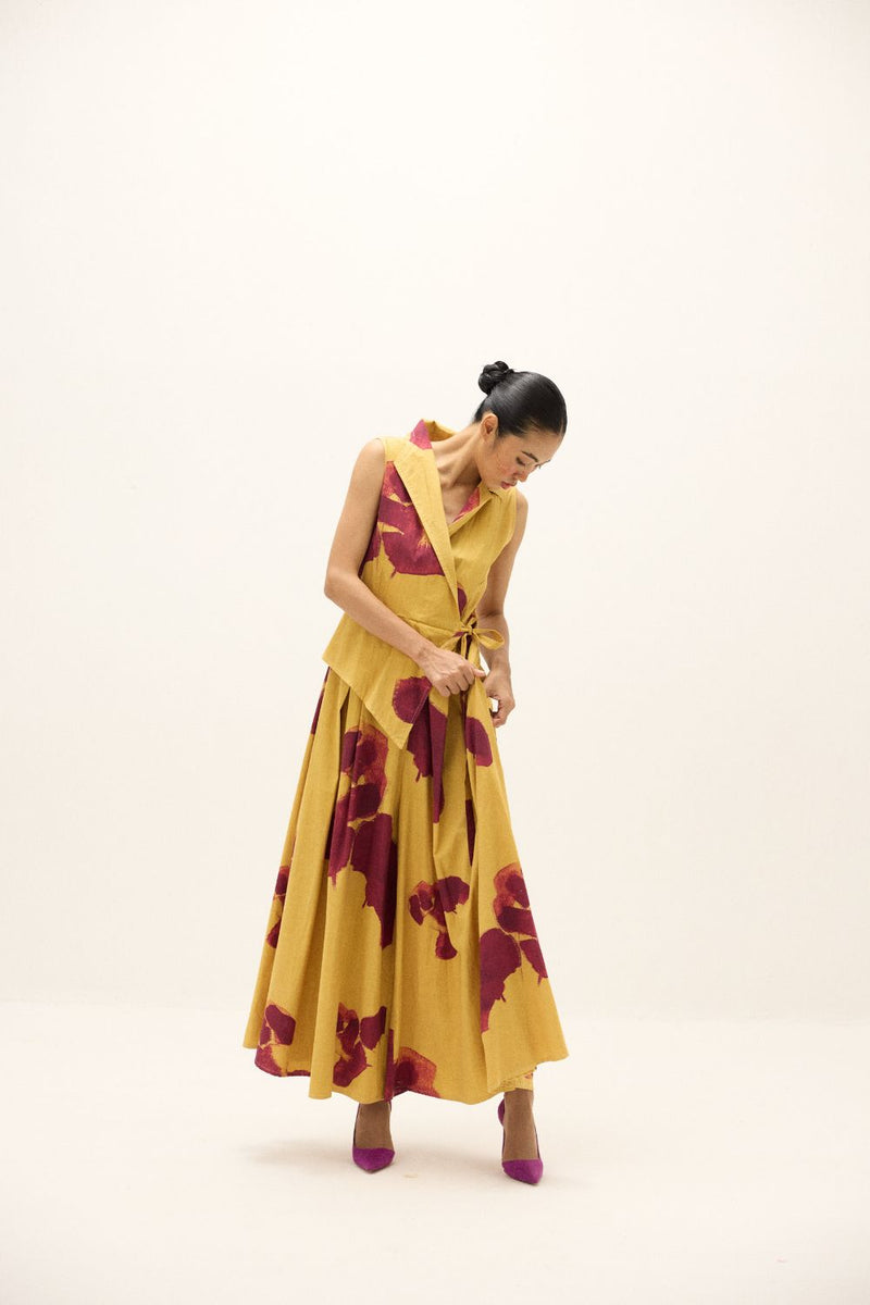 Como Jumpsuit poplin by Khara Kapas in multi for women in Singapore